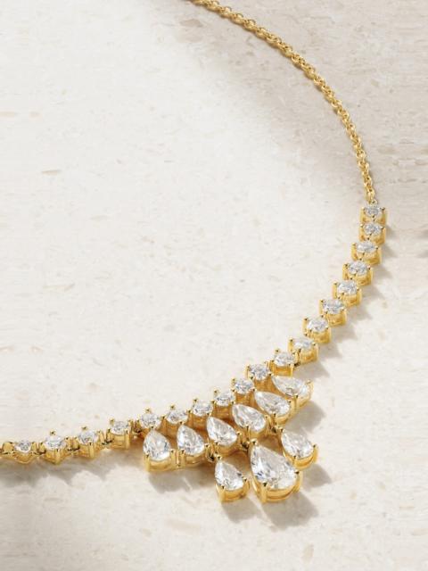 ANITA KO Daphne 18-karat Gold Diamond Necklace