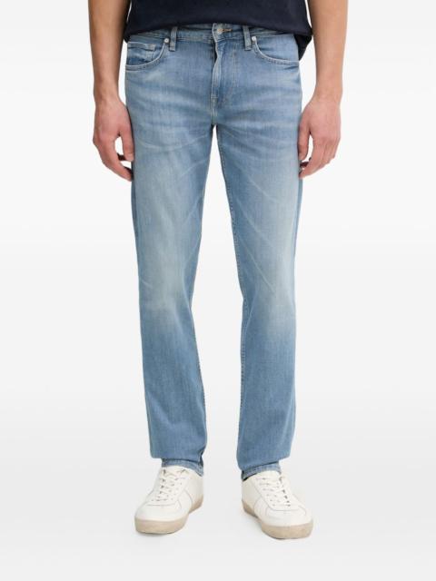 GUESS USA logo patch denim jeans