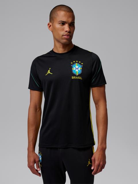 Jordan Brazil Strike Men's Jordan Dri-FIT Soccer Short-Sleeve Knit Top