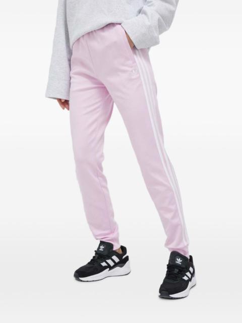 adidas trefoil-embroidered side-stripe track pants