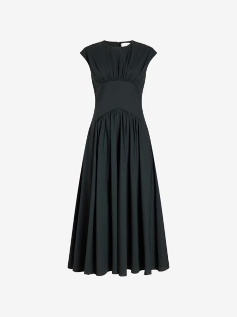 Proenza Schouler Nyssa gathered-waist midi dress