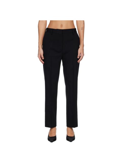 TOTEME Black Cropped Suit Trousers
