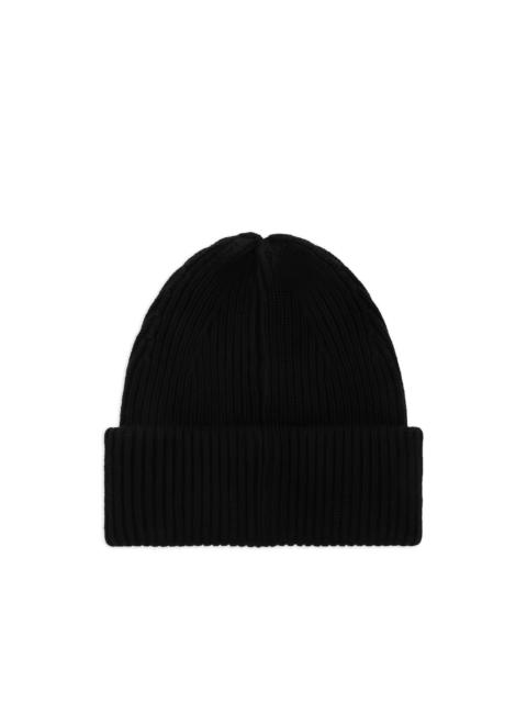 ALMADA LABEL ribbed beanie hat