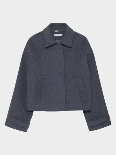 SIMKHAI Colby Wool-Blend Jacket