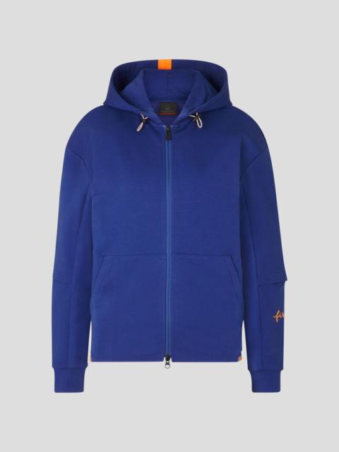 BOGNER Enia Sweatshirt jacket in Royal blue