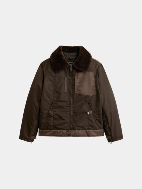 ALPHA INDUSTRIES NYLON AVIATOR JACKET