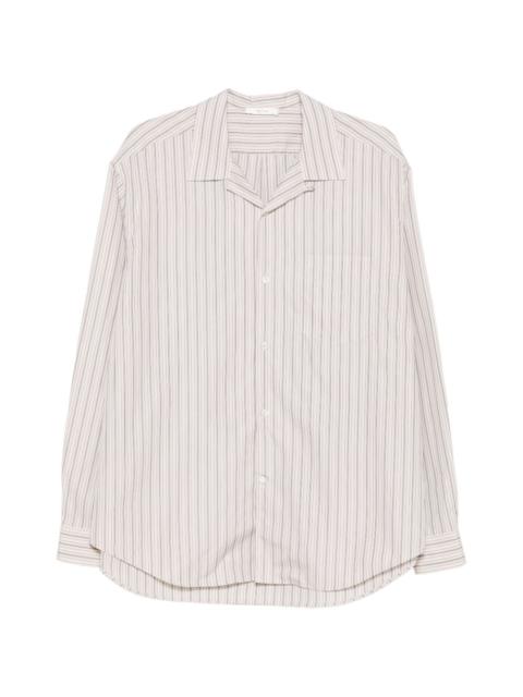 The Row Vanja striped shirt