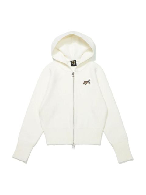 Li-Ning (WMNS) Li-Ning Rijindoujin Embroidered Cartoon Hooded Jacket 'Beige' AMBT014-4