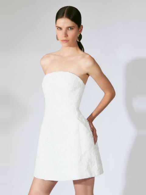 BARDOT Karoline Lace Mini Dress In Orchid White