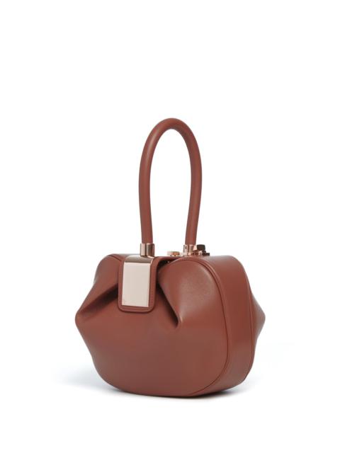 GABRIELA HEARST Nina Midas Bag in Cognac Nappa Leather