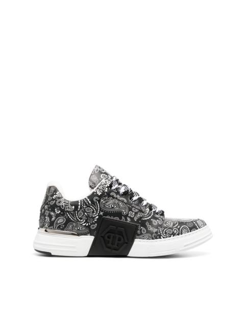 Super Street paisley-print sneakers