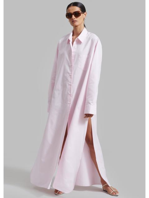 The Frankie Shop Avery Shirt Dress - Petal