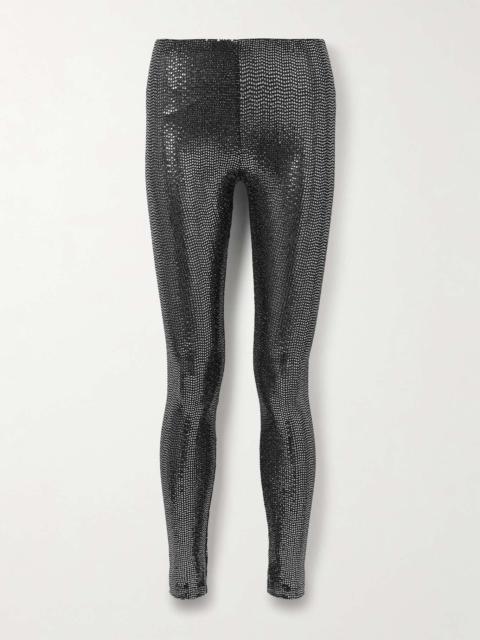 Isabel Marant Joshua sequined tulle leggings