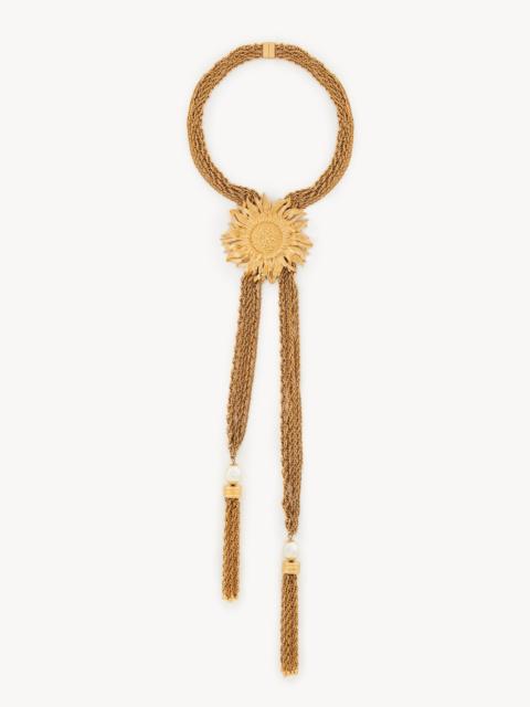 Chloé THE CHLOÉ SUNFLOWER NECKLACE