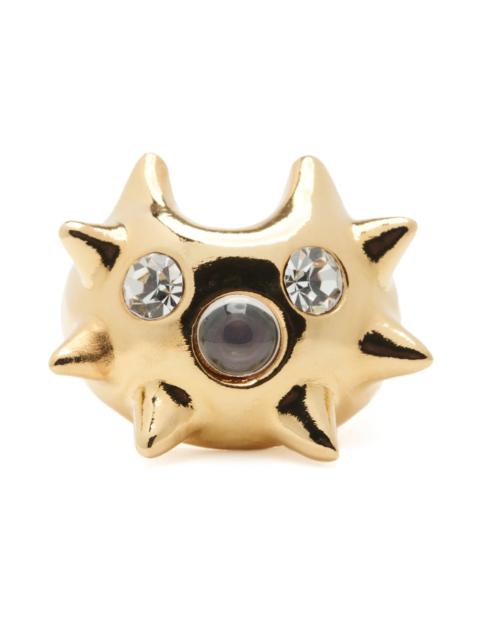 Collina Strada GOLD CLEAR ASTRO RING