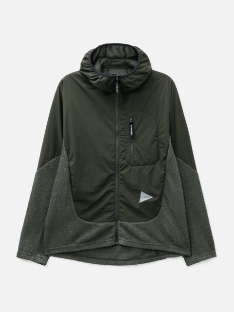 and Wander AIR FLEECE F/Z HOODIE