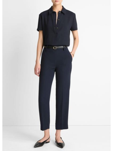 Vince Crepe Tapered Pull-On Pant