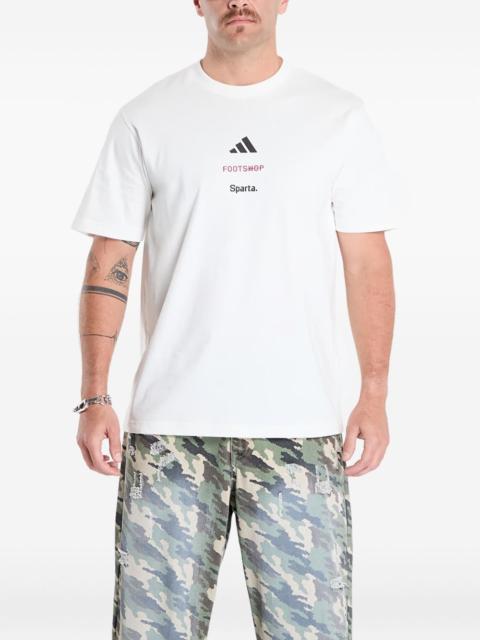 adidas x Footshop x Sparta logo-detailed T-Shirt
