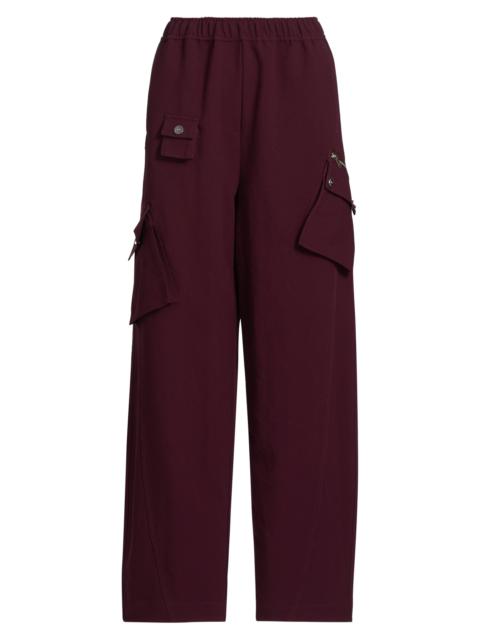 GANNI Women's Twill Cargo Pants - Port Royale