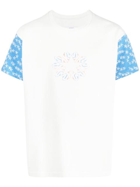 star-print short-sleeve T-shirt