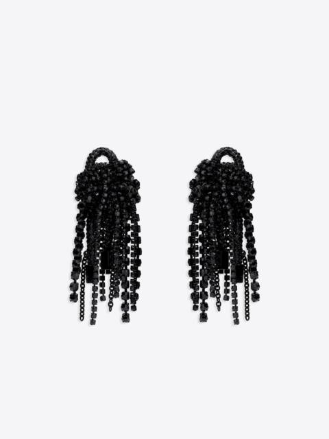 AREA MESSY CHAIN EARRINGS
