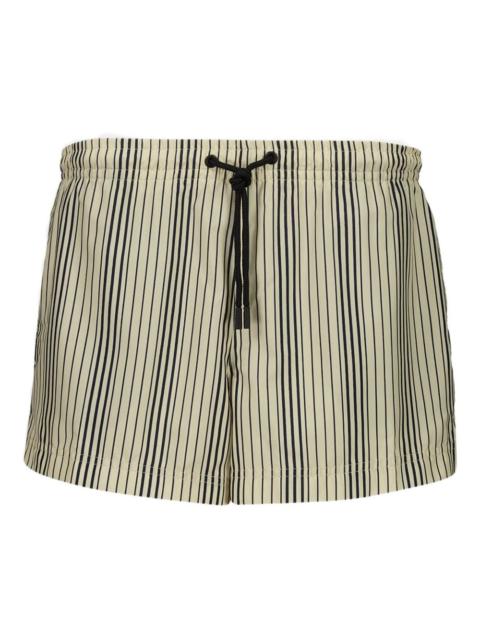 COMMAS elasticated striped swim shorts