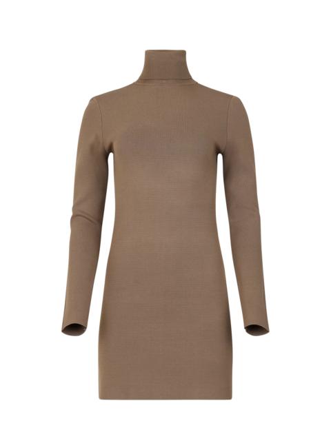 entire studios COMPRESSED MINI DRESS TAN