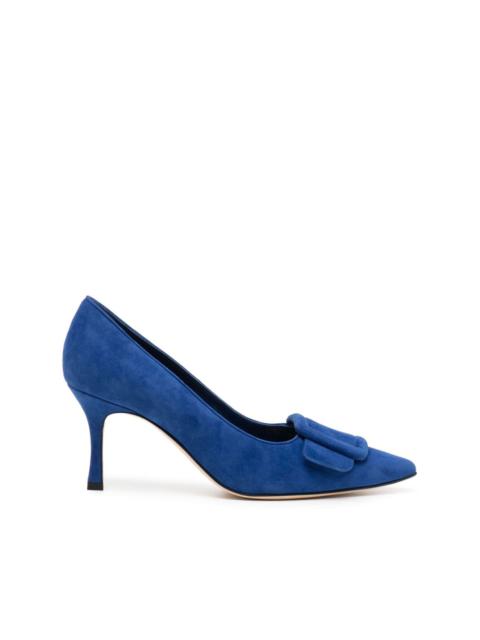 Maysale 65mm suede pumps