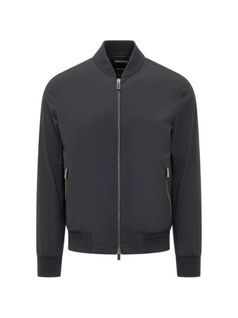 ZEGNA zip-up blouson jacket