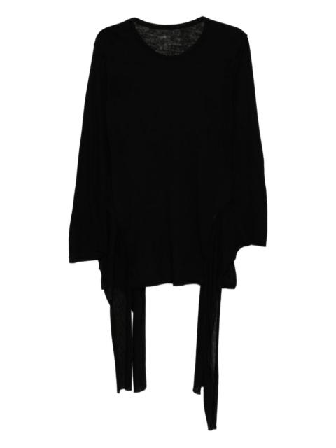 Yohji Yamamoto asymmetric top