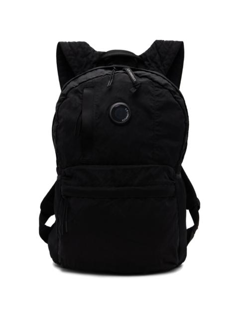 C.P. Company Black Nylon B Backpack