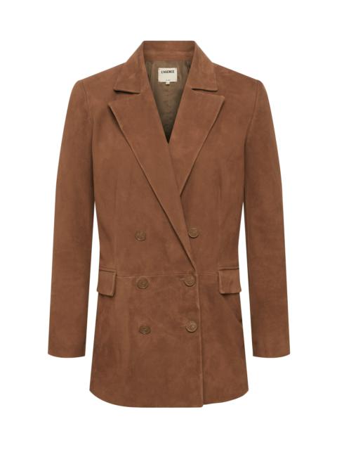 L'AGENCE Aimee Suede Blazer