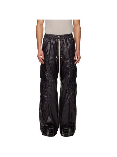 Rick Owens Black Temple Cargobelas Cargo Pants