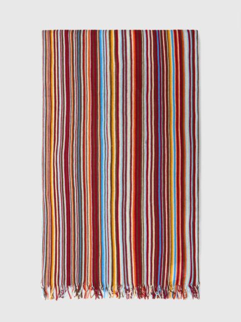 Missoni 100% Cotton Striped Pattern Scarf