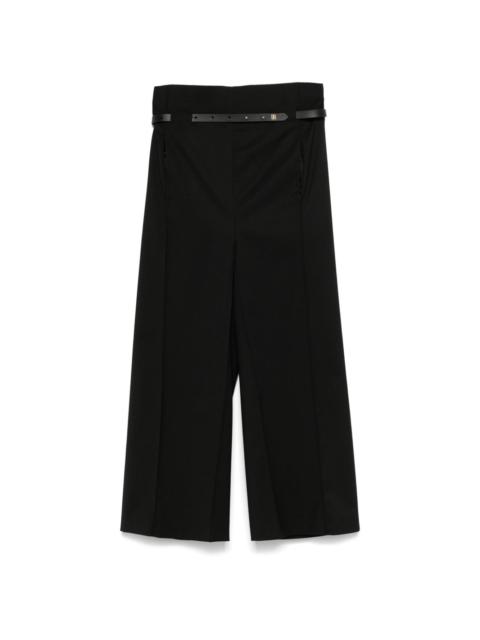 BEVZA belted culottes
