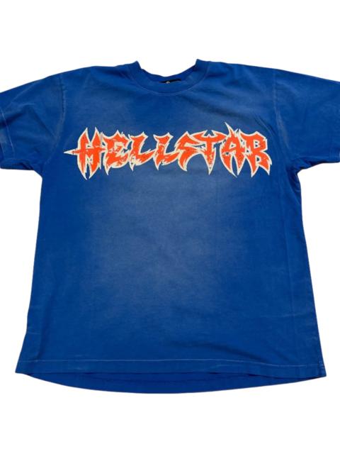 HELLSTAR Metal Logo T-Shirt "Blue" HSR257