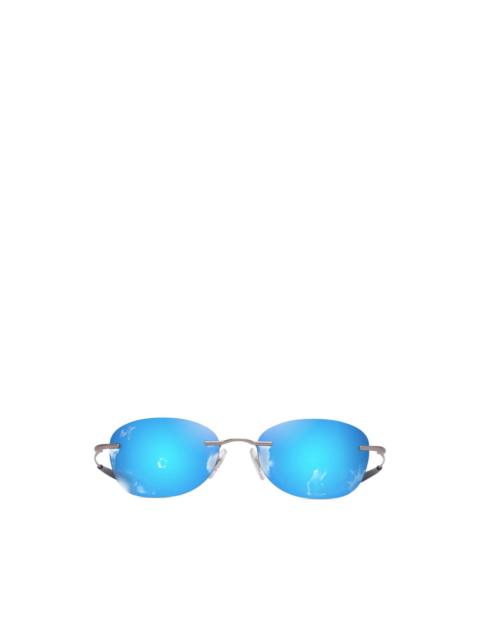 Maui Jim Kanaio Coast oval-frame sunglasses