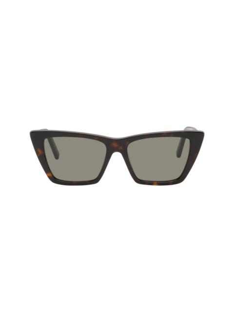 SAINT LAURENT Brown SL 276 Mica Sunglasses