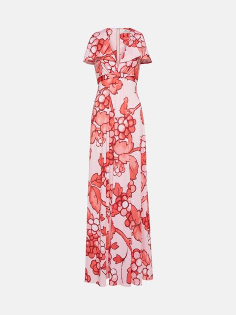 Printed maxi dress