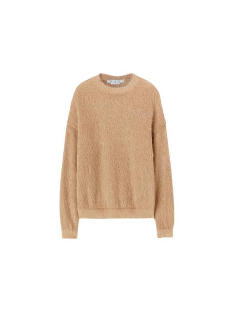 Off-White OFF-WHITE Arrow Mohair Skate Knit Camel