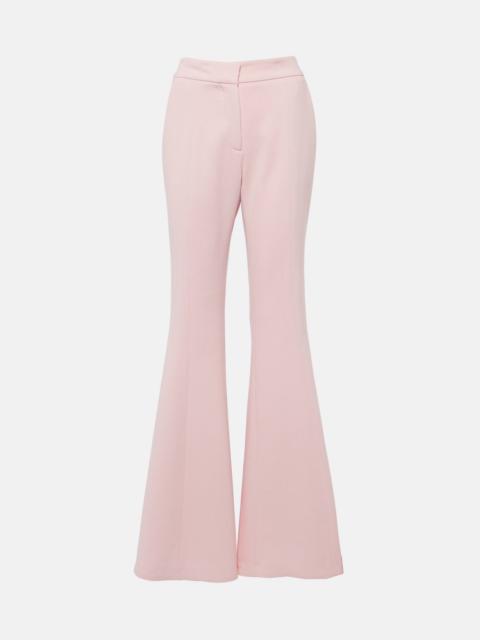 GABRIELA HEARST Desmond virgin wool crêpe flared pants