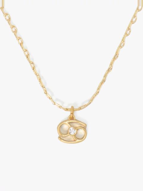 kate spade What's Your Sign Cancer Mini Pendant