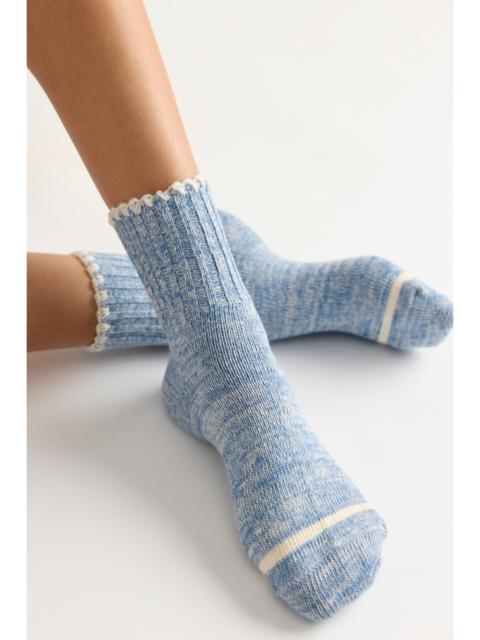 FREE PEOPLE Marl It Trouser Socks