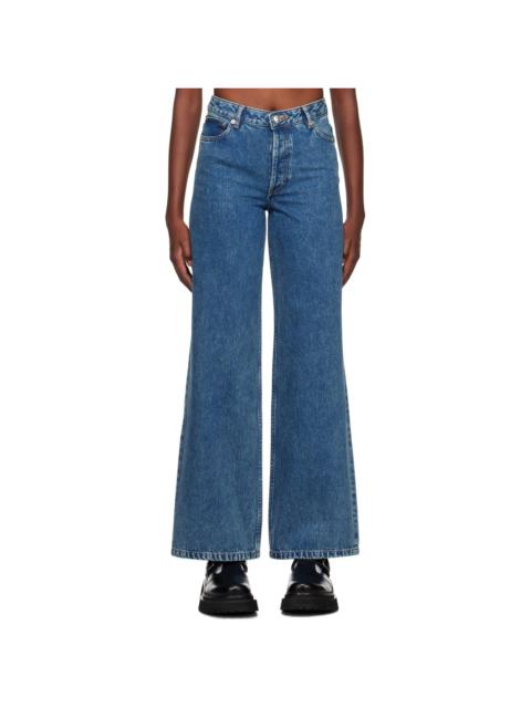 A.P.C. Blue Elisabeth Jeans
