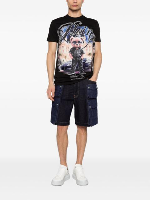 PHILIPP PLEIN teddy-print T-shirt