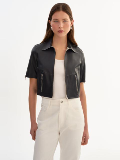 LAMARQUE SEVANA | Reversible Leather Jacket