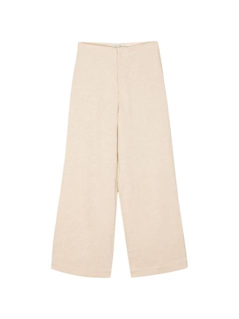 BY MALENE BIRGER Marchei high-waisted straight-leg trousers