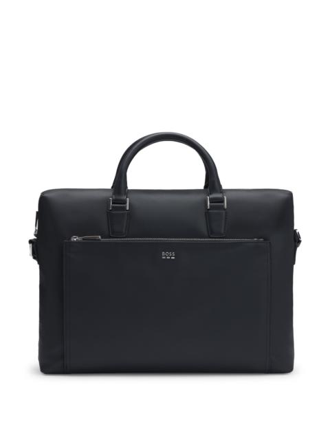 BOSS TEXTURED DOCUMENT CASE WITH HARDWARE TRIMS