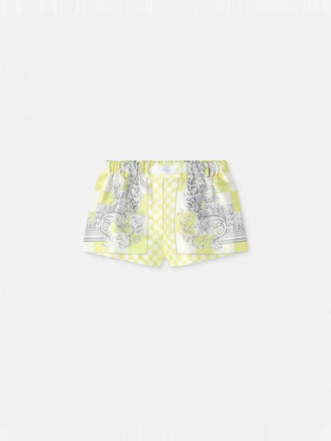 Medusa Contrasto Duchesse Boxer Shorts