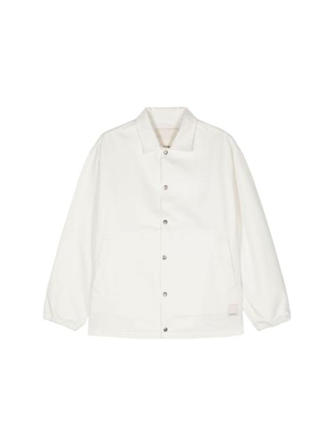 cotton twill shirt jacket